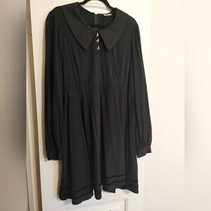 Goth Collared Dress